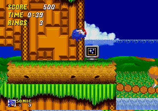 'Look out, Tails! Robotnik left a big log here!' ...Wait, that sounds wrong...