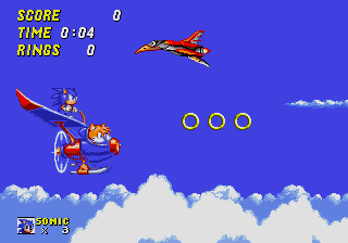 Tails, I'm not sure this is the way to the Pinball Fortress.