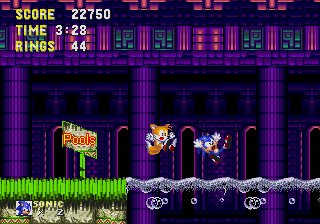 Last one in's a rotten egg! *Eggman jumps in first*