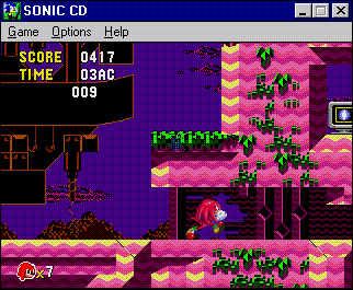 And if you patch the 512k of ram to Sonic CD PC. . .