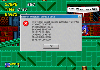 Look, everyone! It's been five minutes! Time for another 'Windows 98 crashes' joke! (J/K)