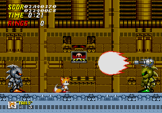 Tails, being superior and all, has to face TWICE the dangers of Sonic! (J/K)